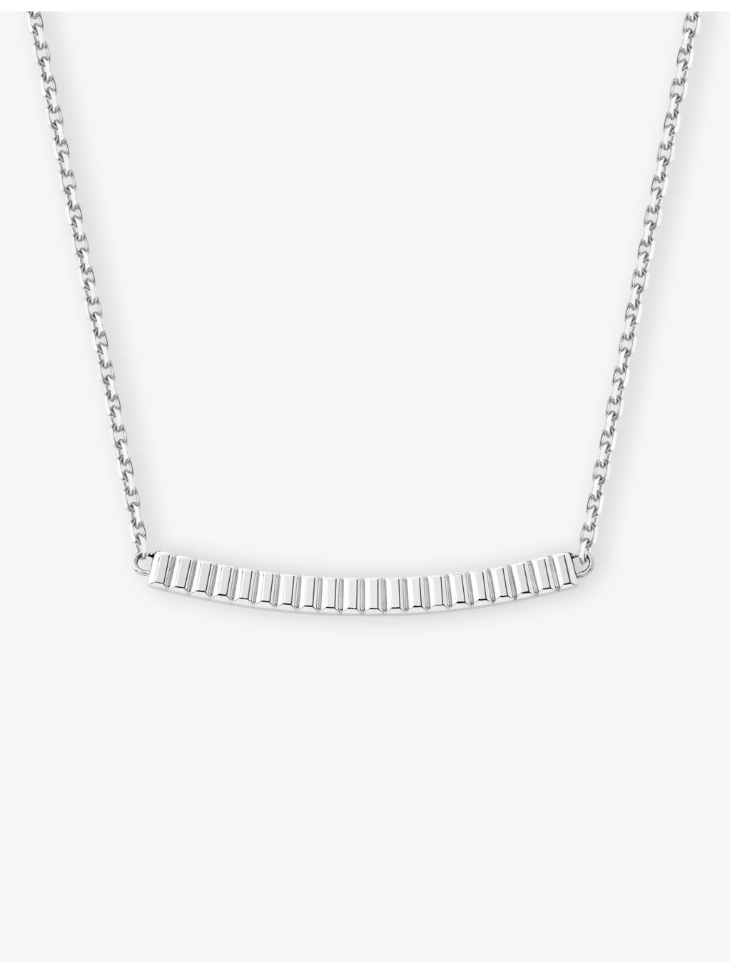 Quatre Grosgrain 18ct White-Gold Pendant Necklace - 4