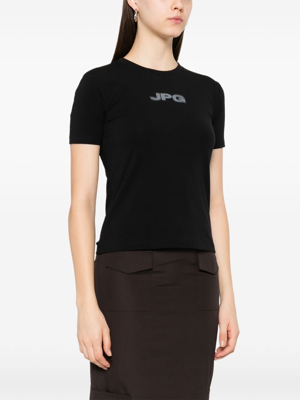 stretch-cotton t-shirt - 3