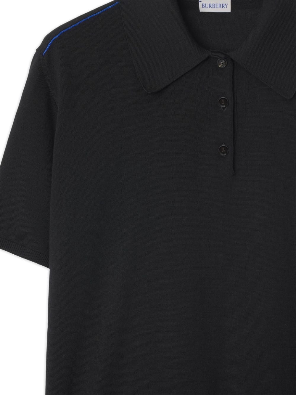 short-sleeve wool polo shirt - 5