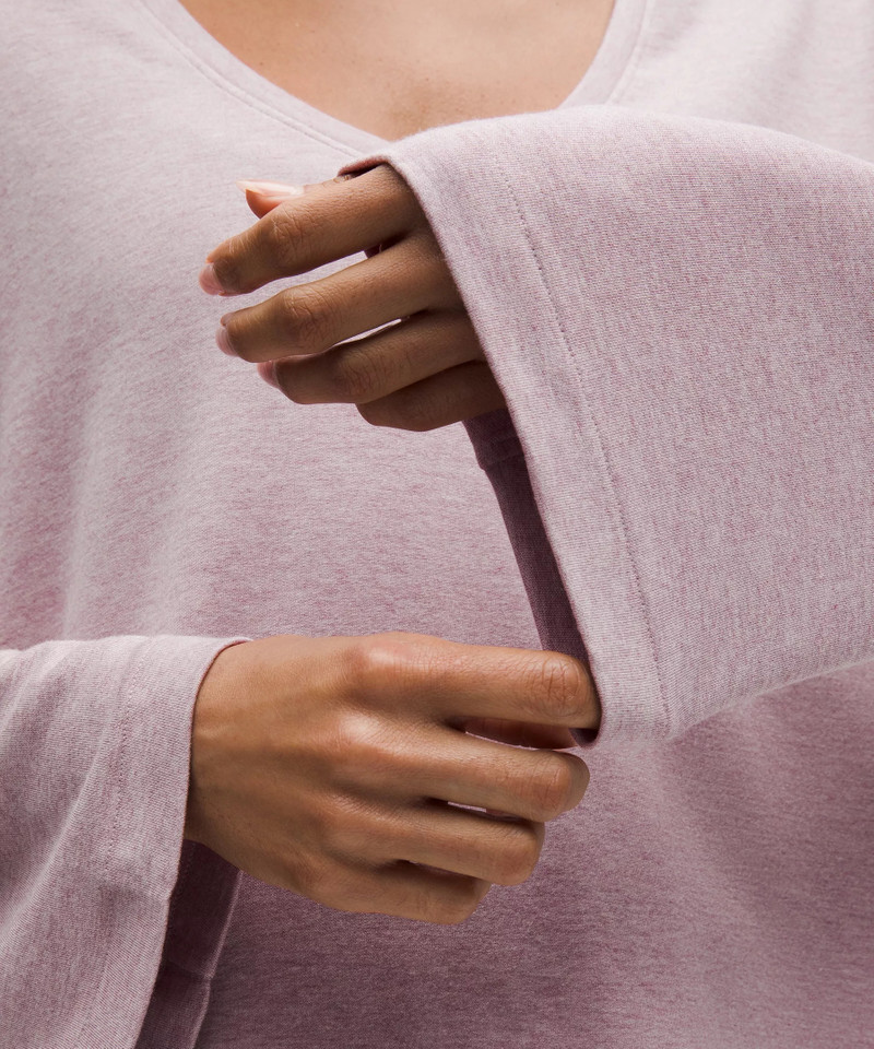 BeCalm V-Neck Bell Sleeve Shirt 6
