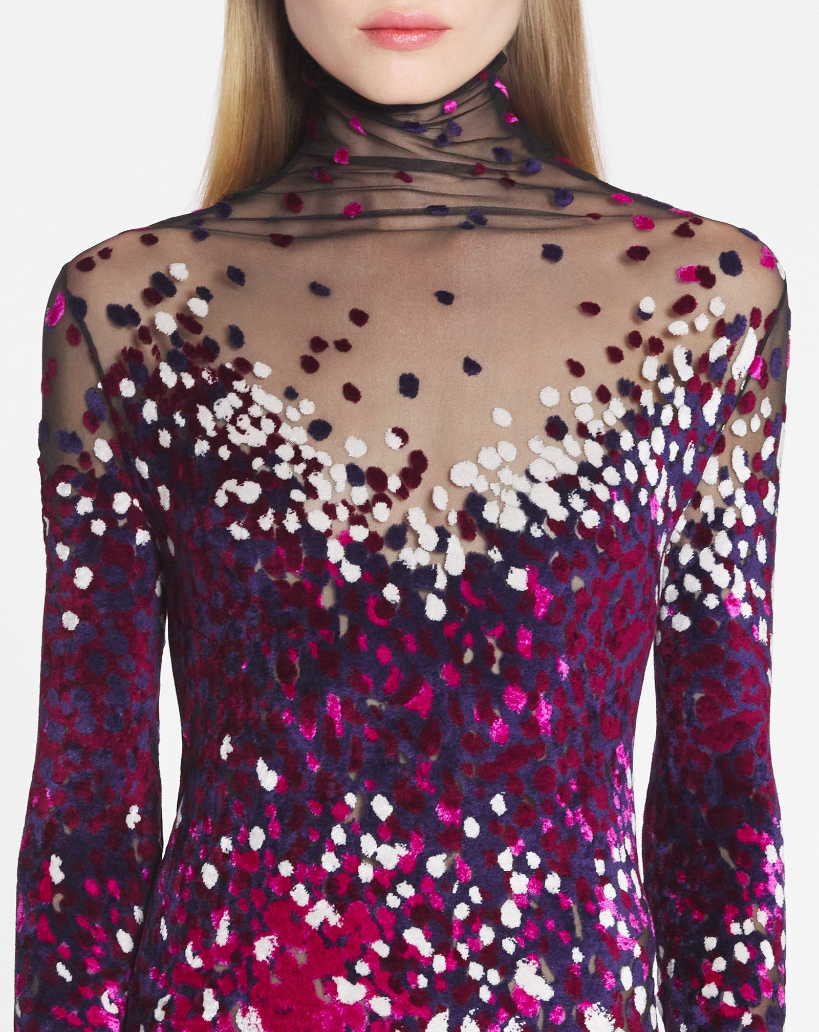 DEVOURED JERSEY DRESS - 5