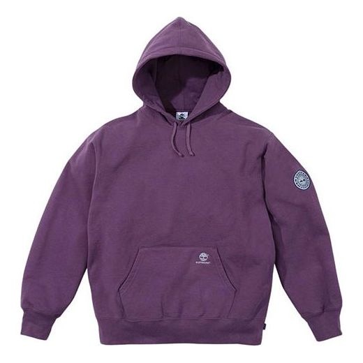 Supreme x Timberland Hooded Sweatshirt 'Purple White' SUP-FW21-272 - 1