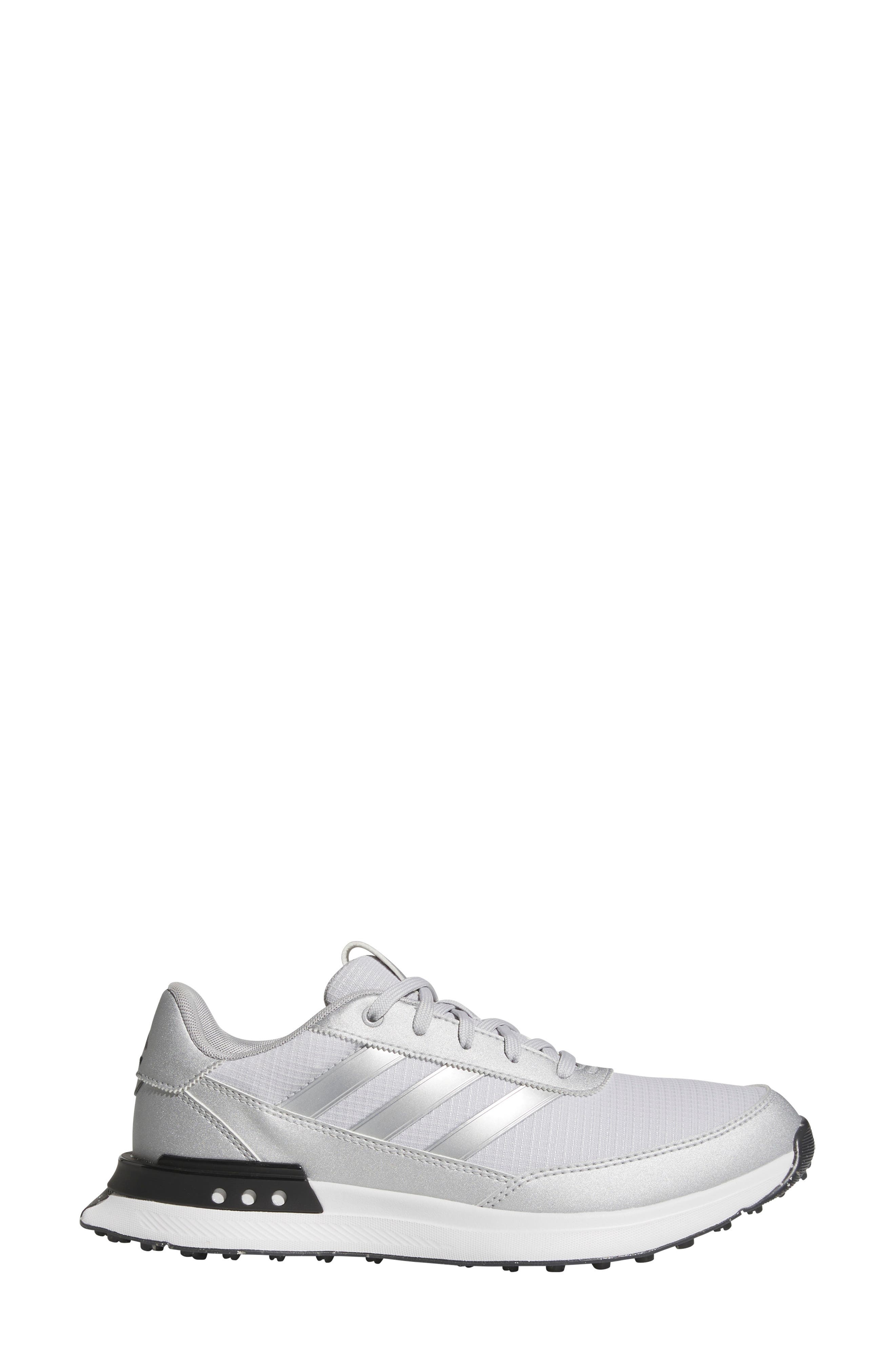 adidas S2G 24 Waterproof Spikeless Golf Shoe in Grey/Silver Met./Core Black at Nordstrom - 3