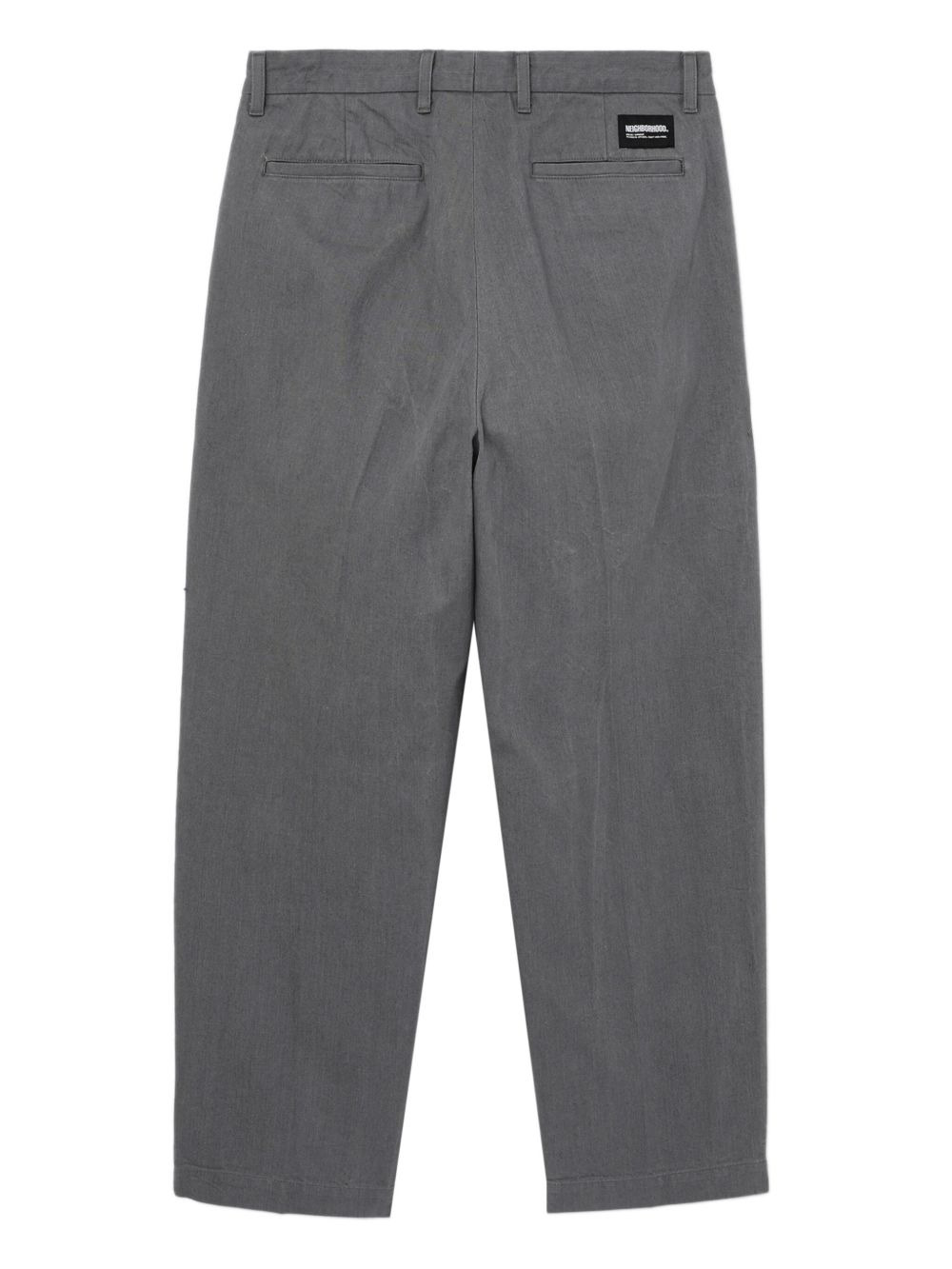 pleated-pocket cuffed trousers - 5