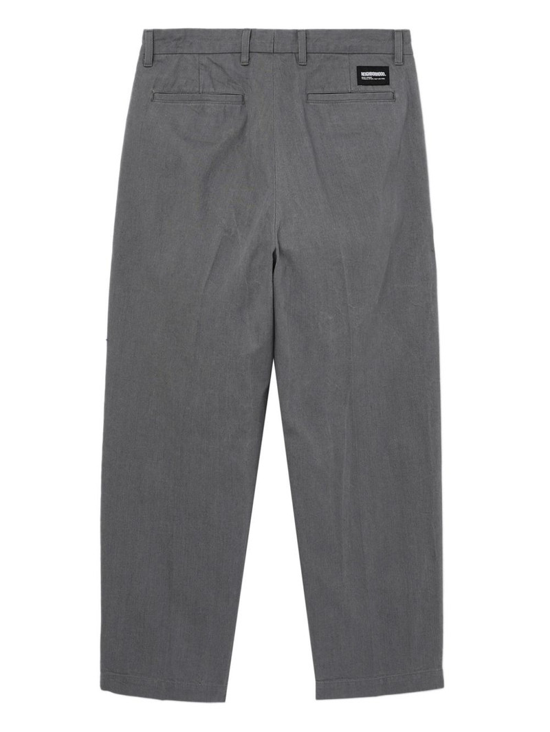 pleated-pocket cuffed trousers 5