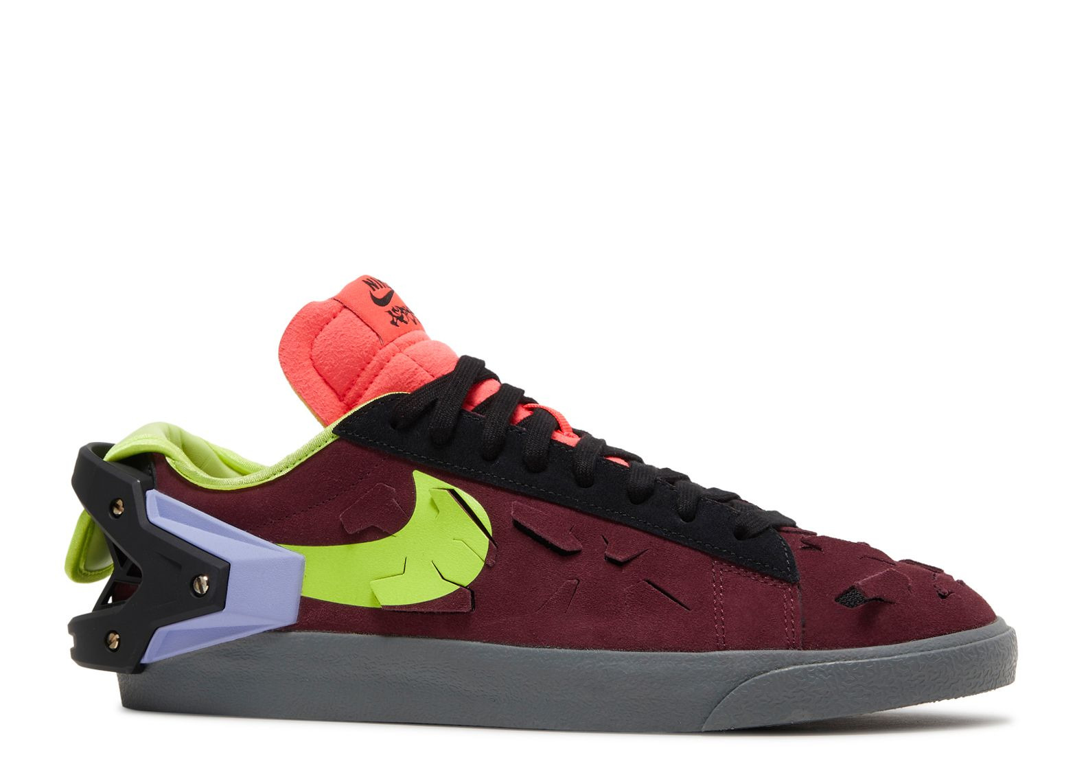 ACRONYM X BLAZER LOW 'NIGHT MAROON' - 2