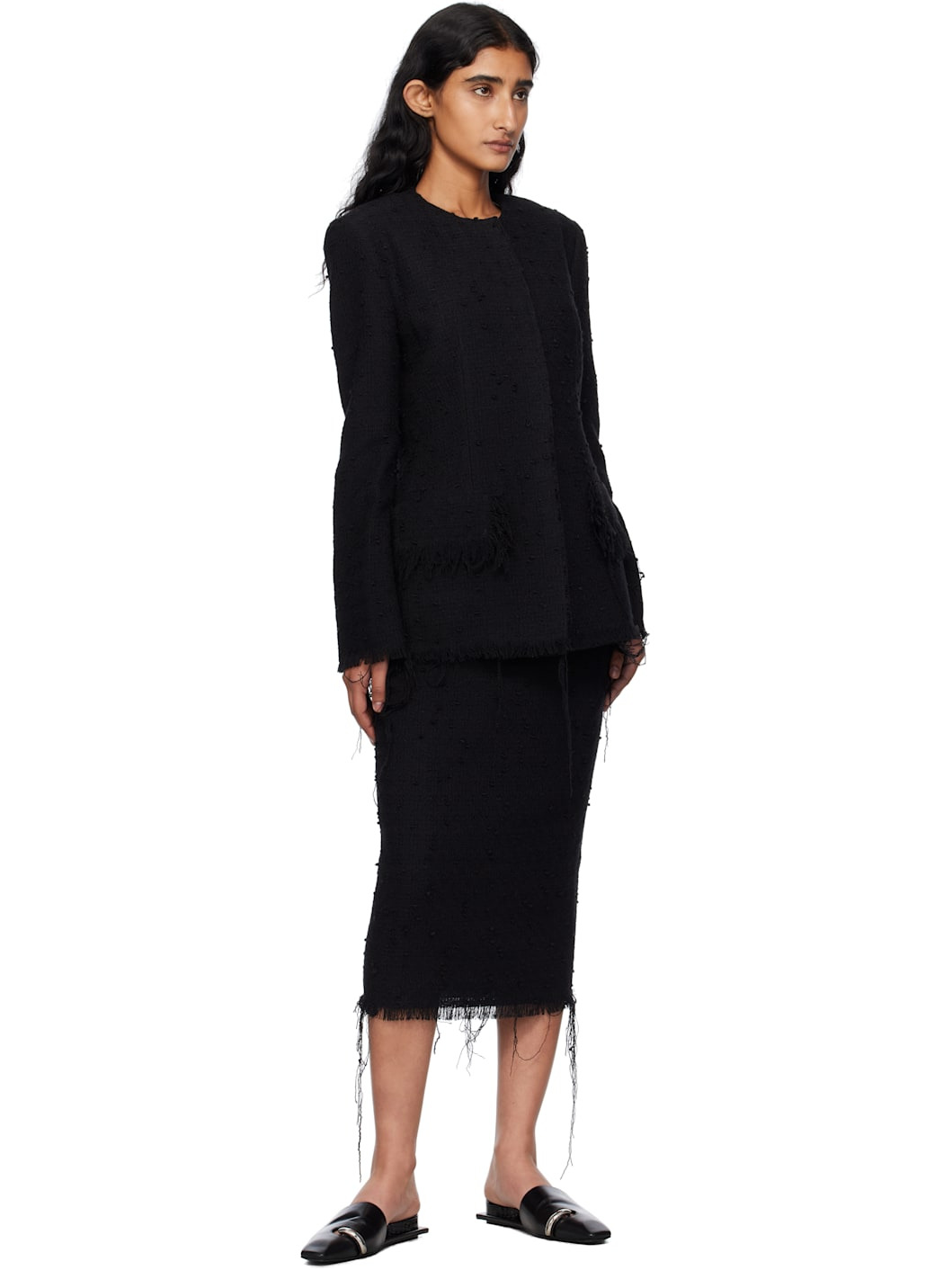 Black Thalia Blazer - 4