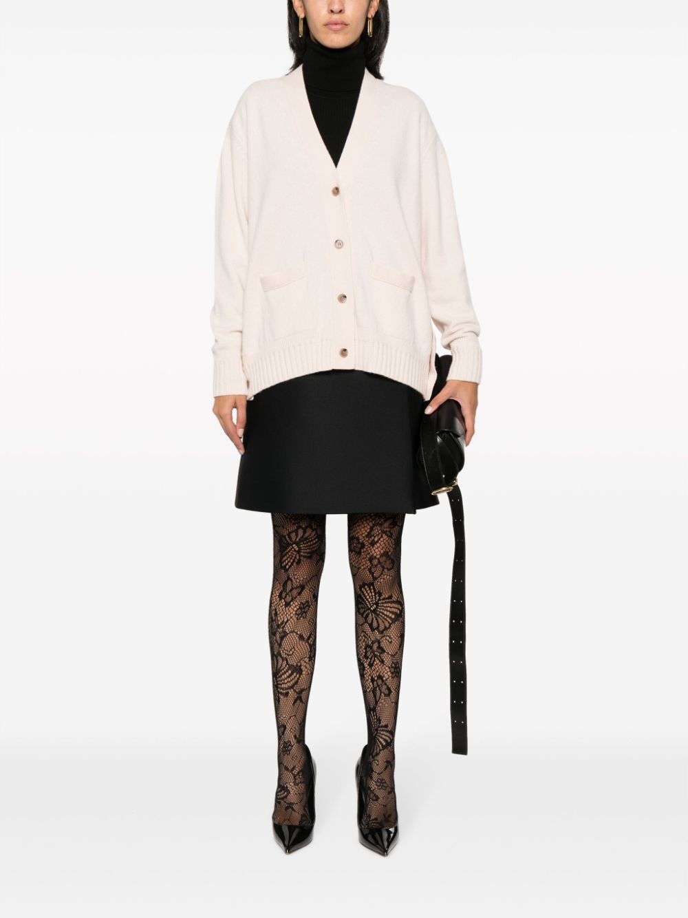 fine-knit wool cardigan - 2