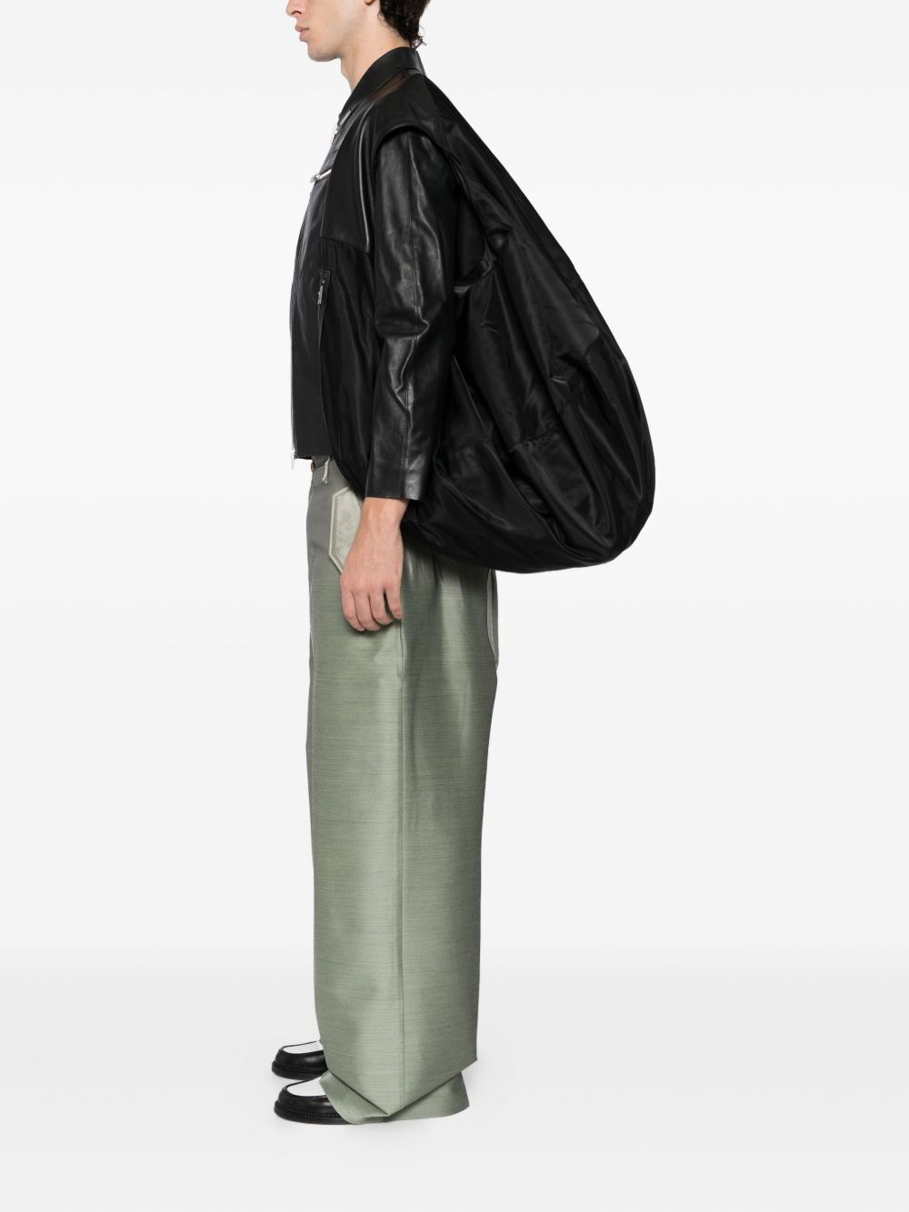 logo-patched shoulder bag - 2