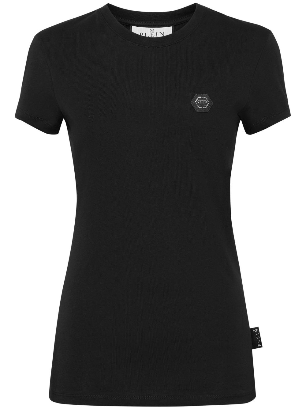 crystal-embellished T-shirt - 1