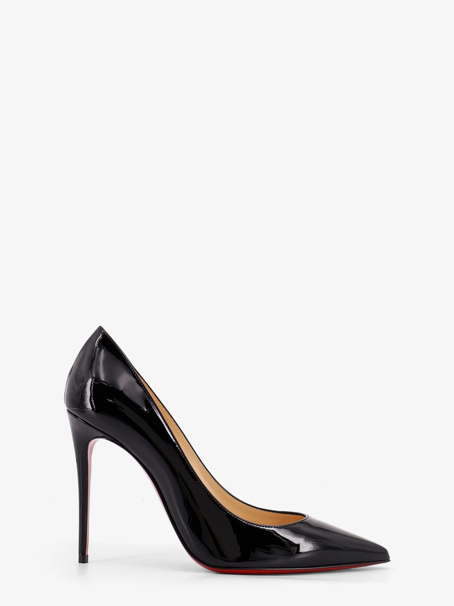 Christian Louboutin Kate 100 Patent Leather Pumps - 1