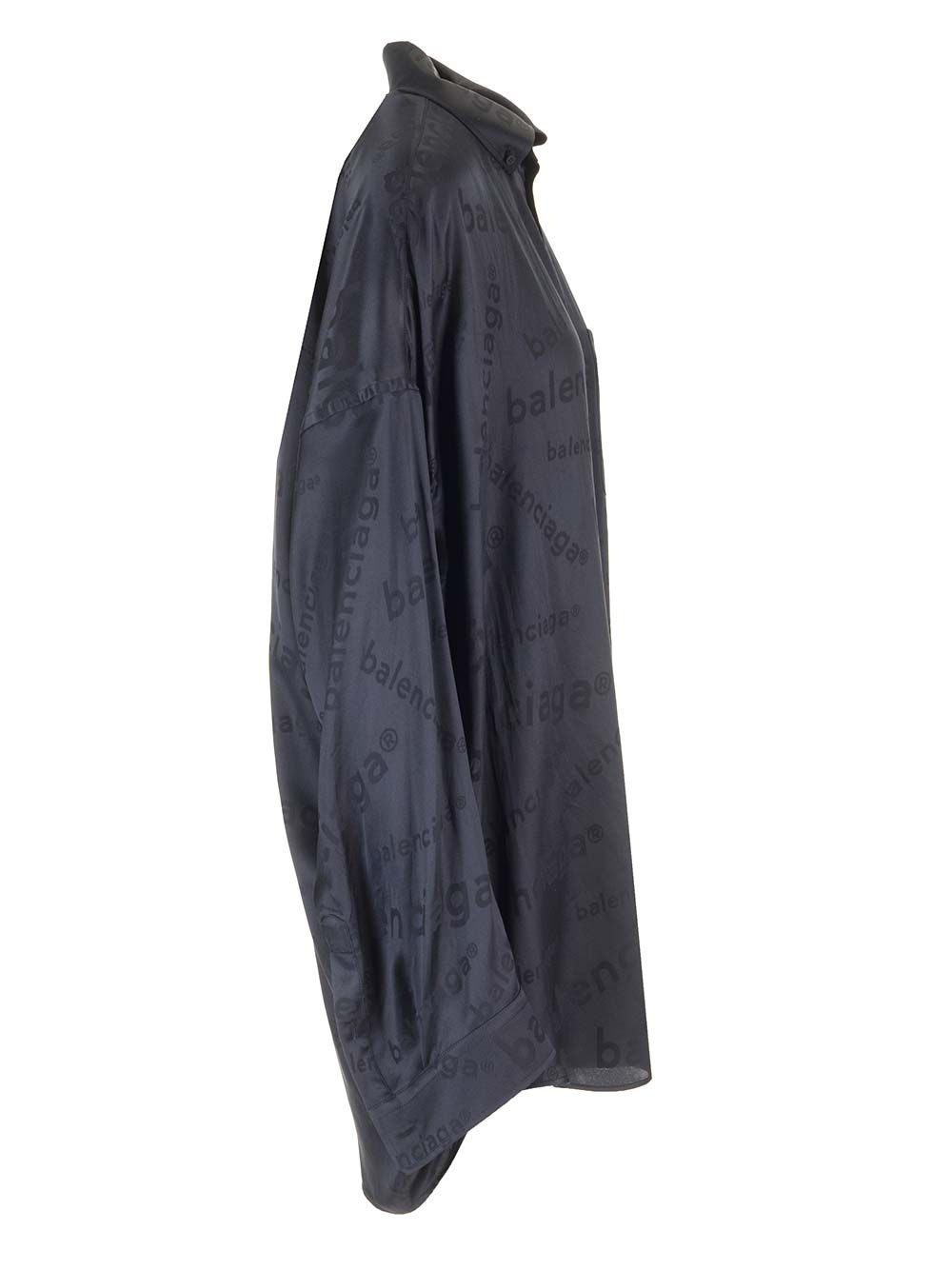 Cocoon Shirt Shirts Black - 3