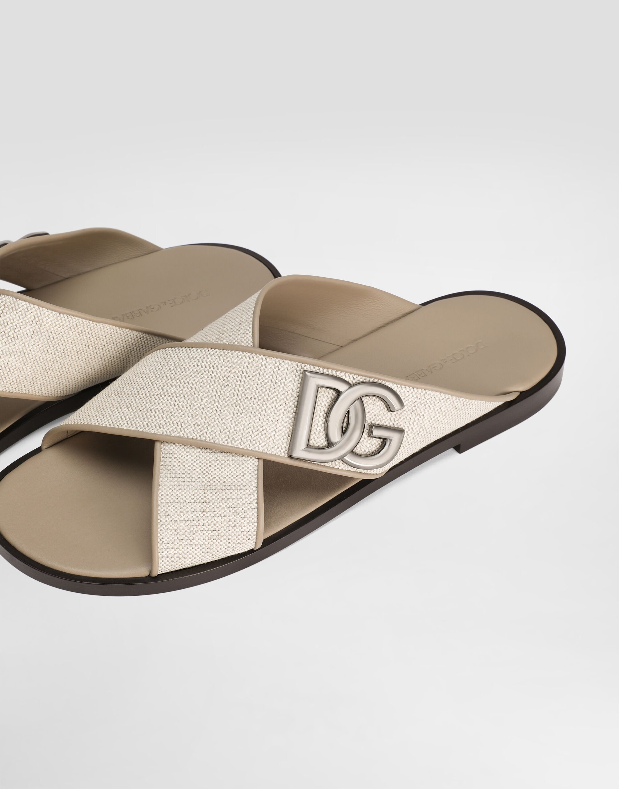 Salt&pepper nappa sandal - 4