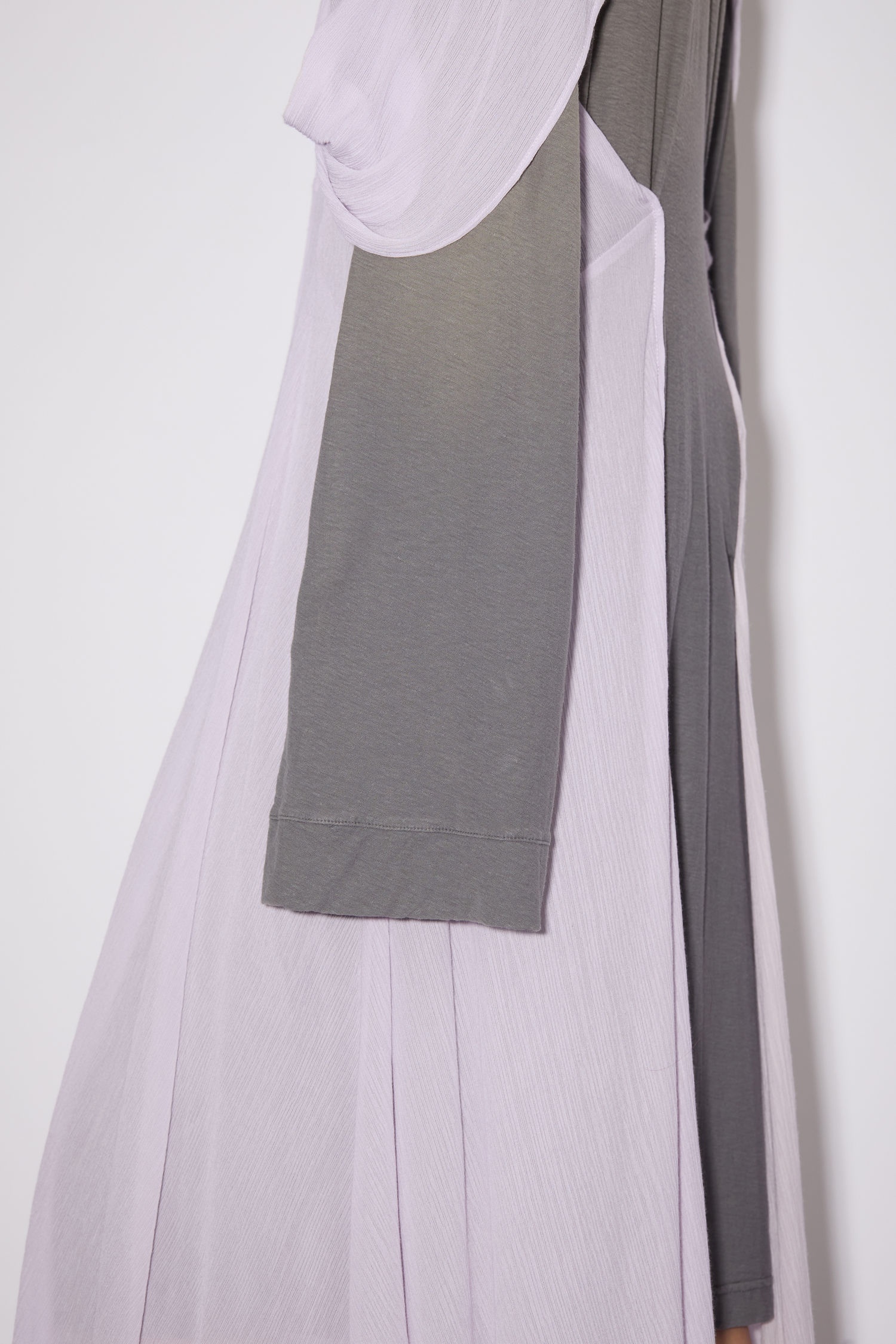 Layered dress - Lilac purple - 5