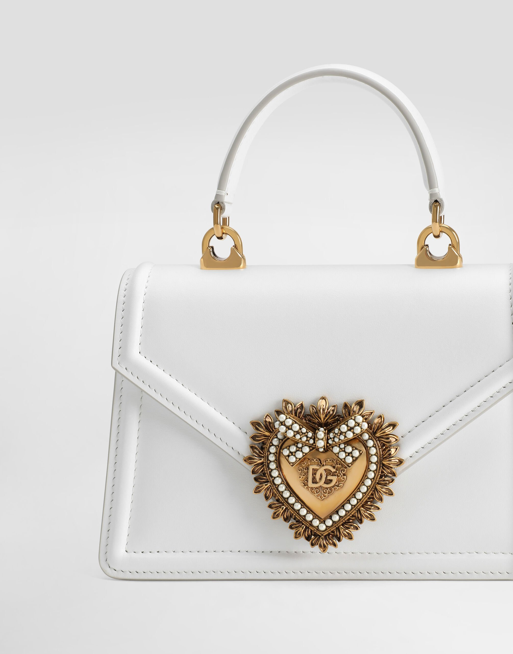 Small smooth calfskin Devotion bag - 6