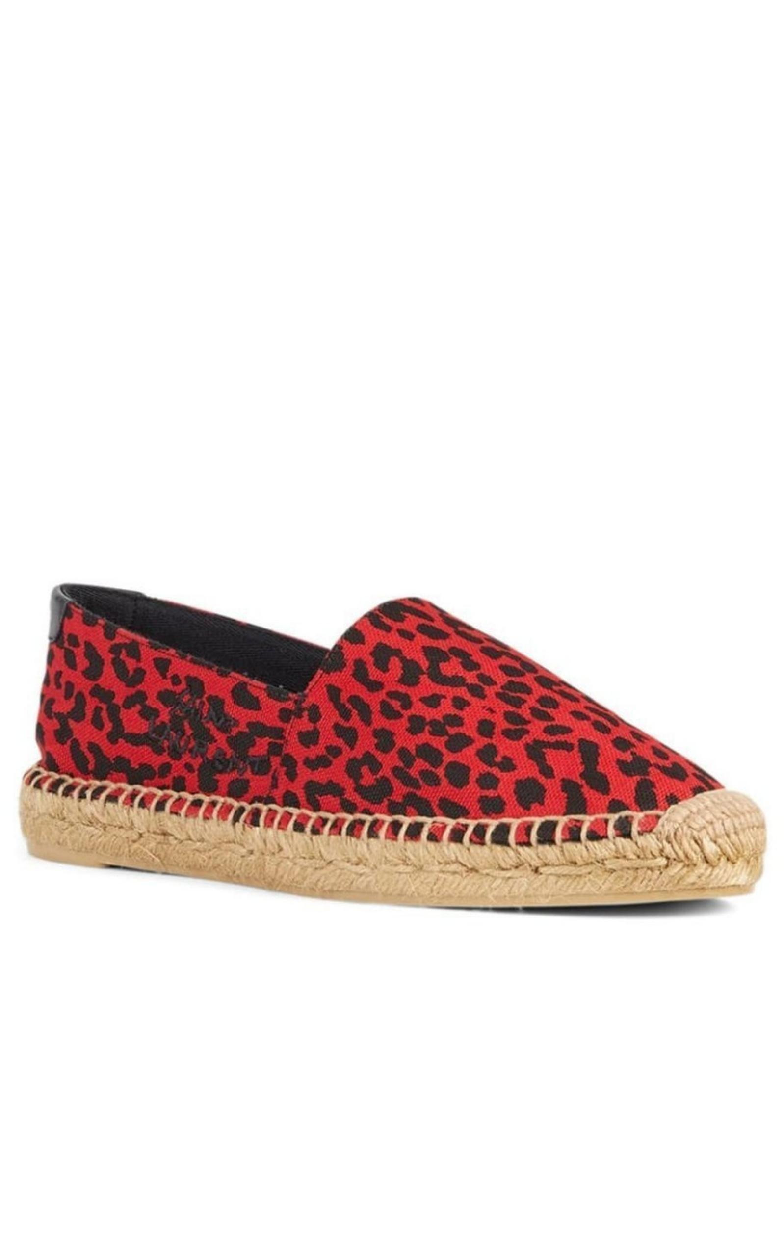 Signature Leopard-Print Flat Espadrilles - 2