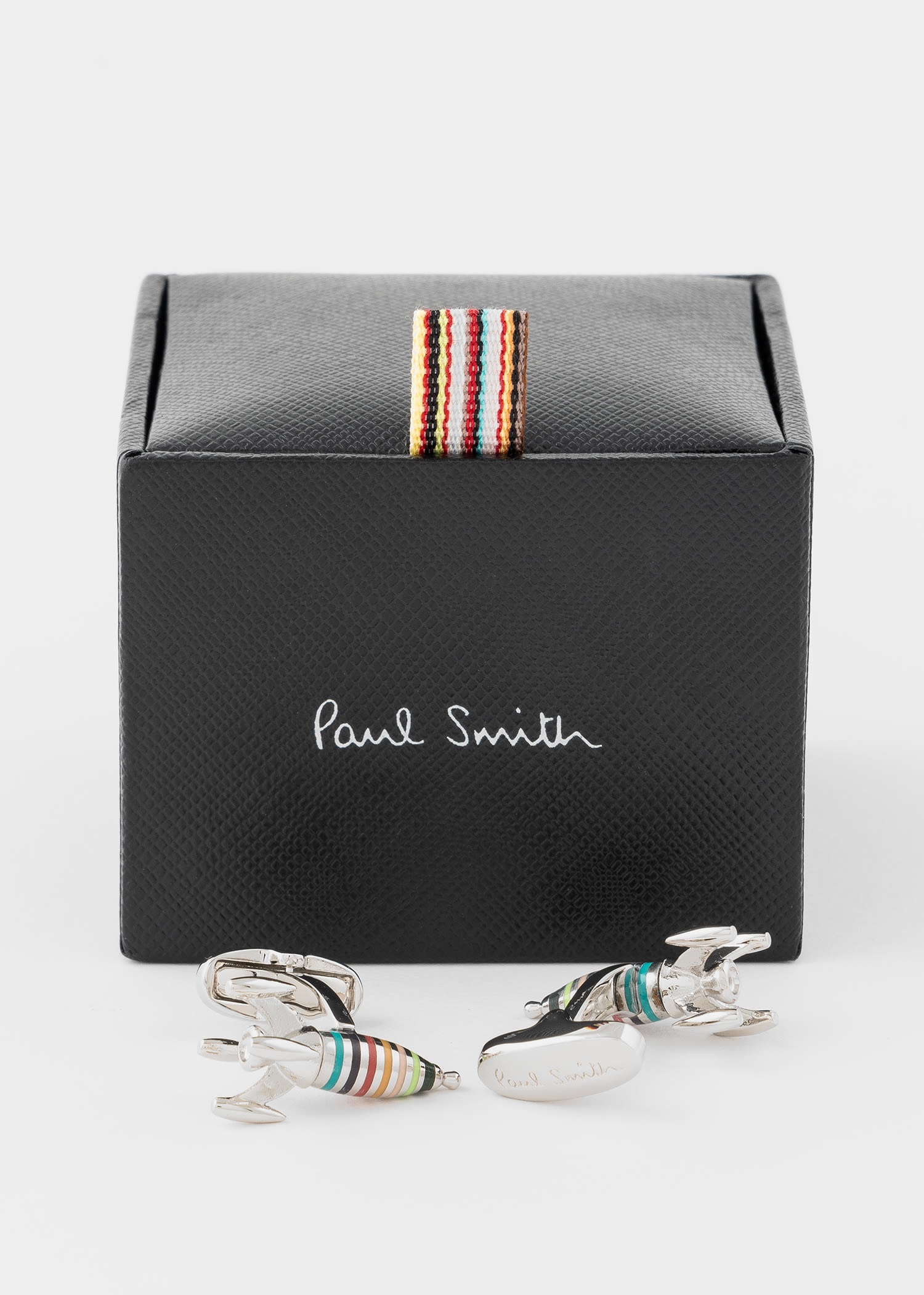 'Artist Stripe' 'Rocket' Cufflink - 2