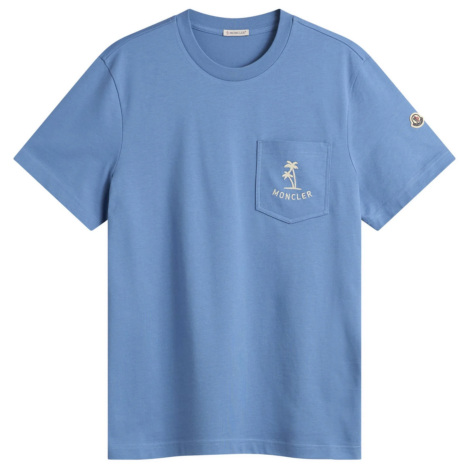 Moncler Palm Logo Pocket T-Shirt - 1