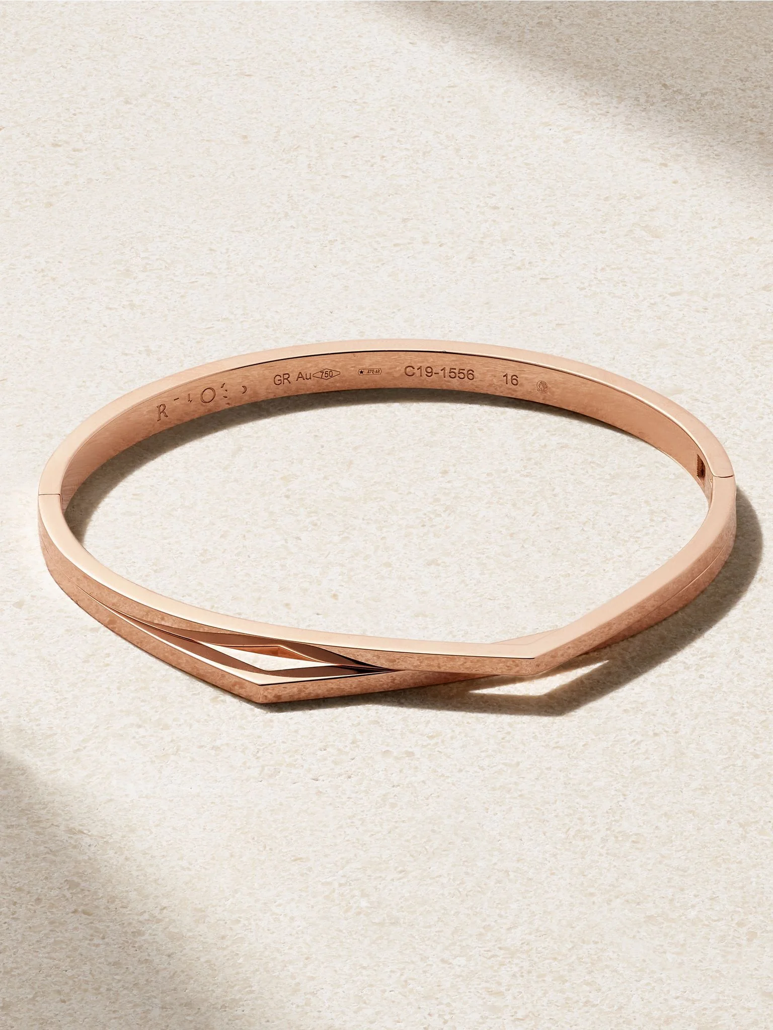 Antifer 18-karat rose gold bracelet Gold - 1
