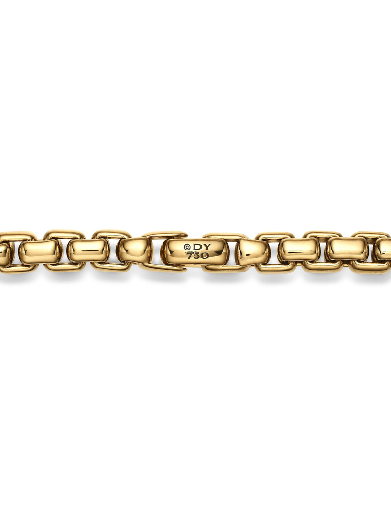 Men's Box Chain Necklace in 18K Yellow Gold, 7.5MM - Gold 5