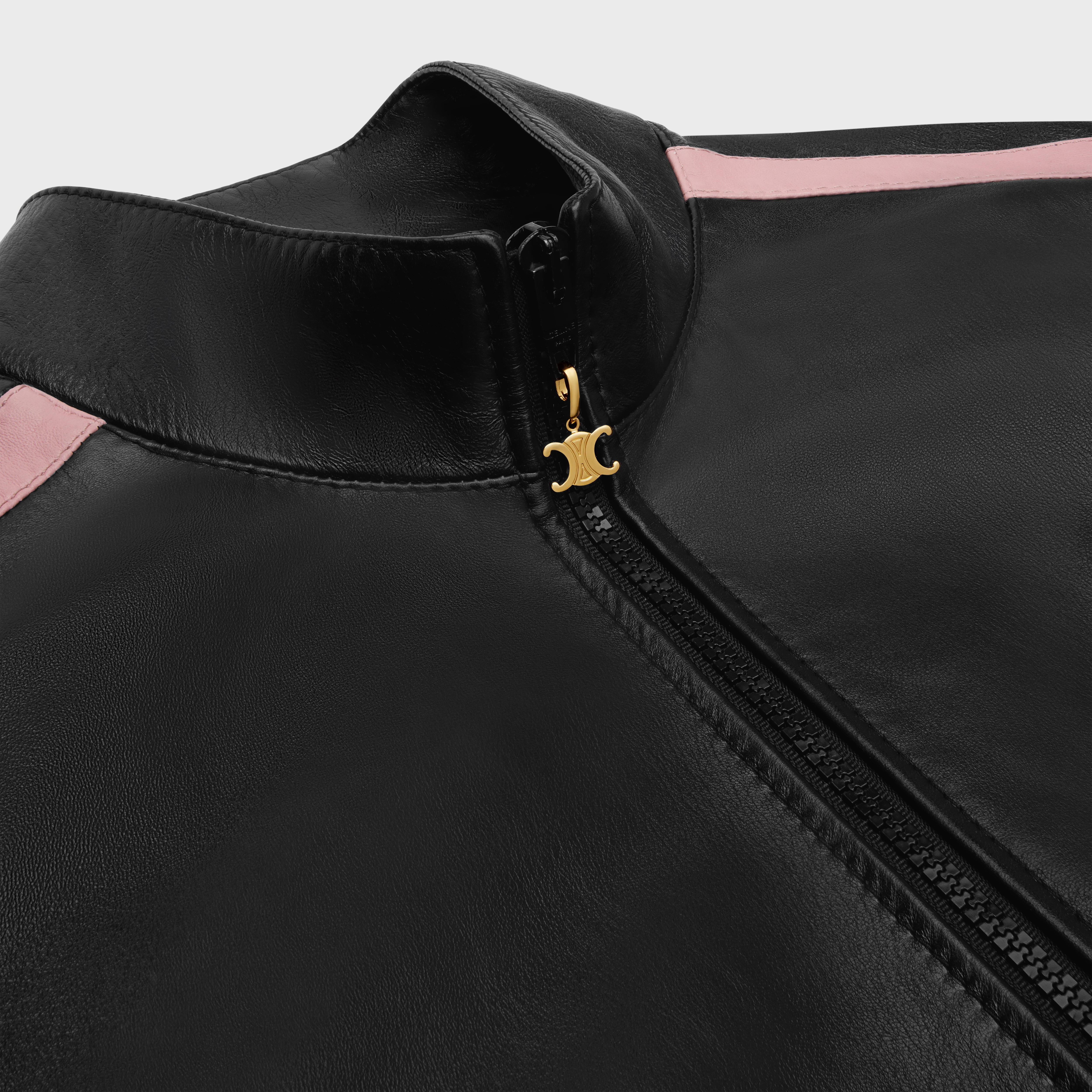 celine tracksuit jacket in soft lambskin - 3
