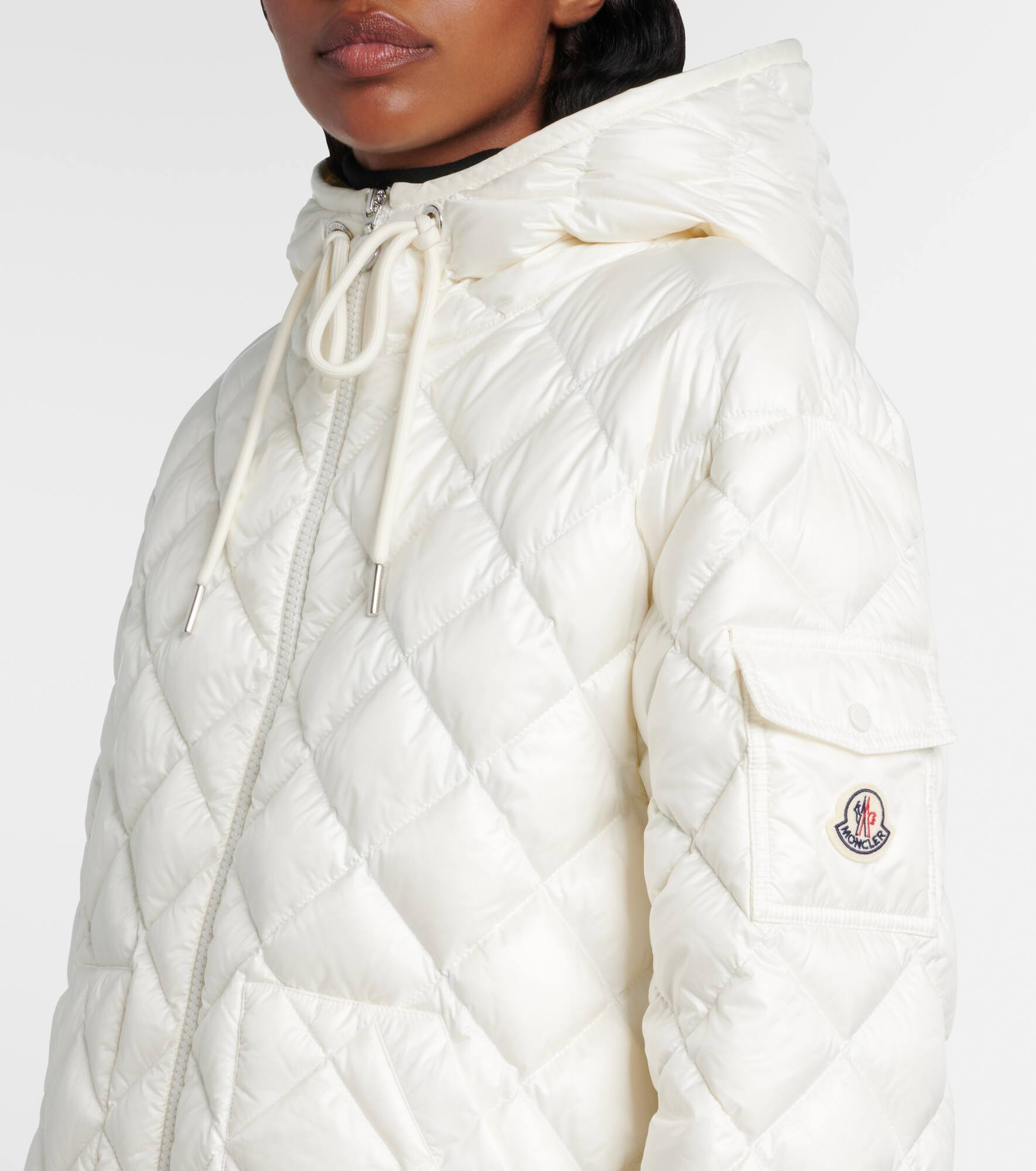 Quilted down jacket - 4