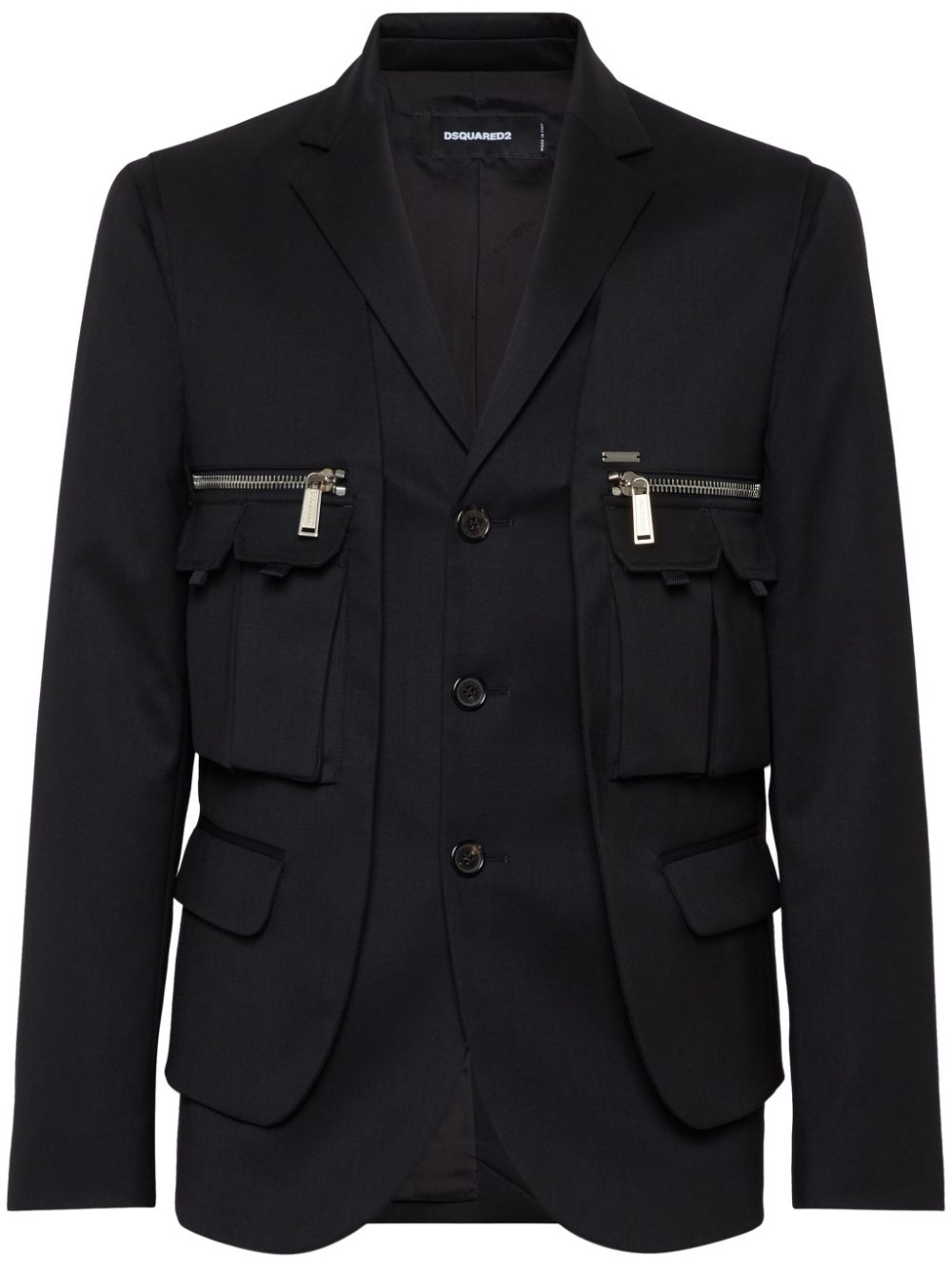 single-breasted jacket - 1