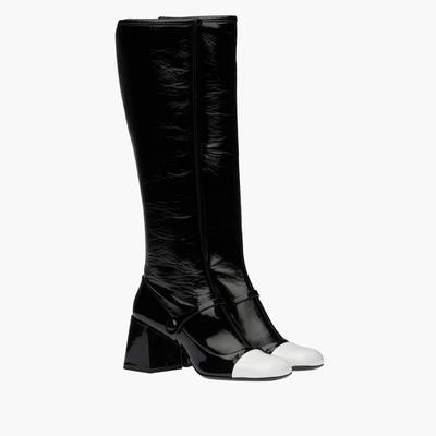 Miu Miu Patent leather boots outlook