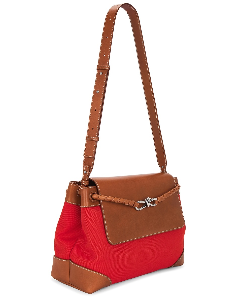 Andiamo Canvas Mix Messenger Bag - 3