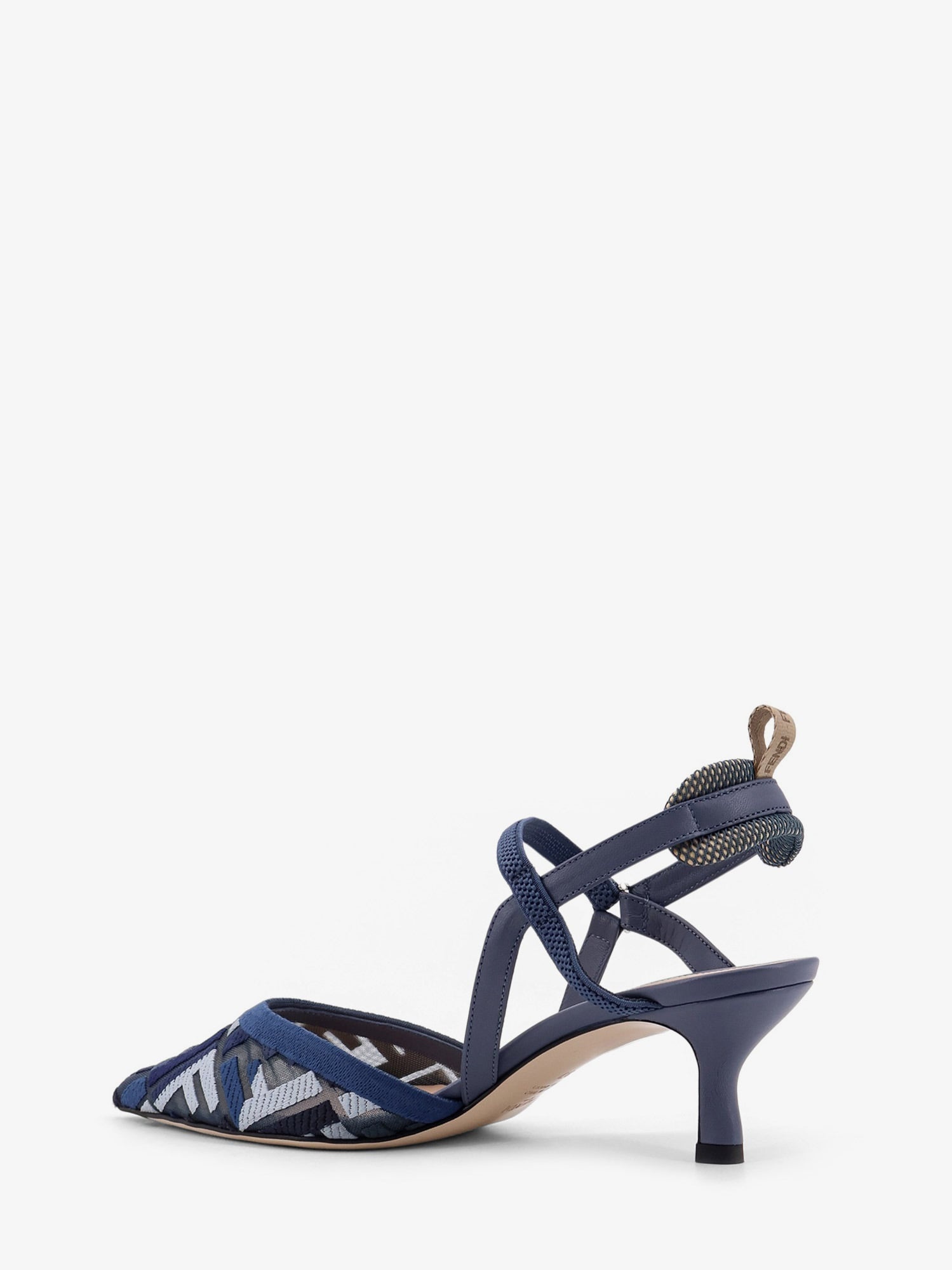 Fendi Colibrì Lite Mesh Slingback Decolleté - 3