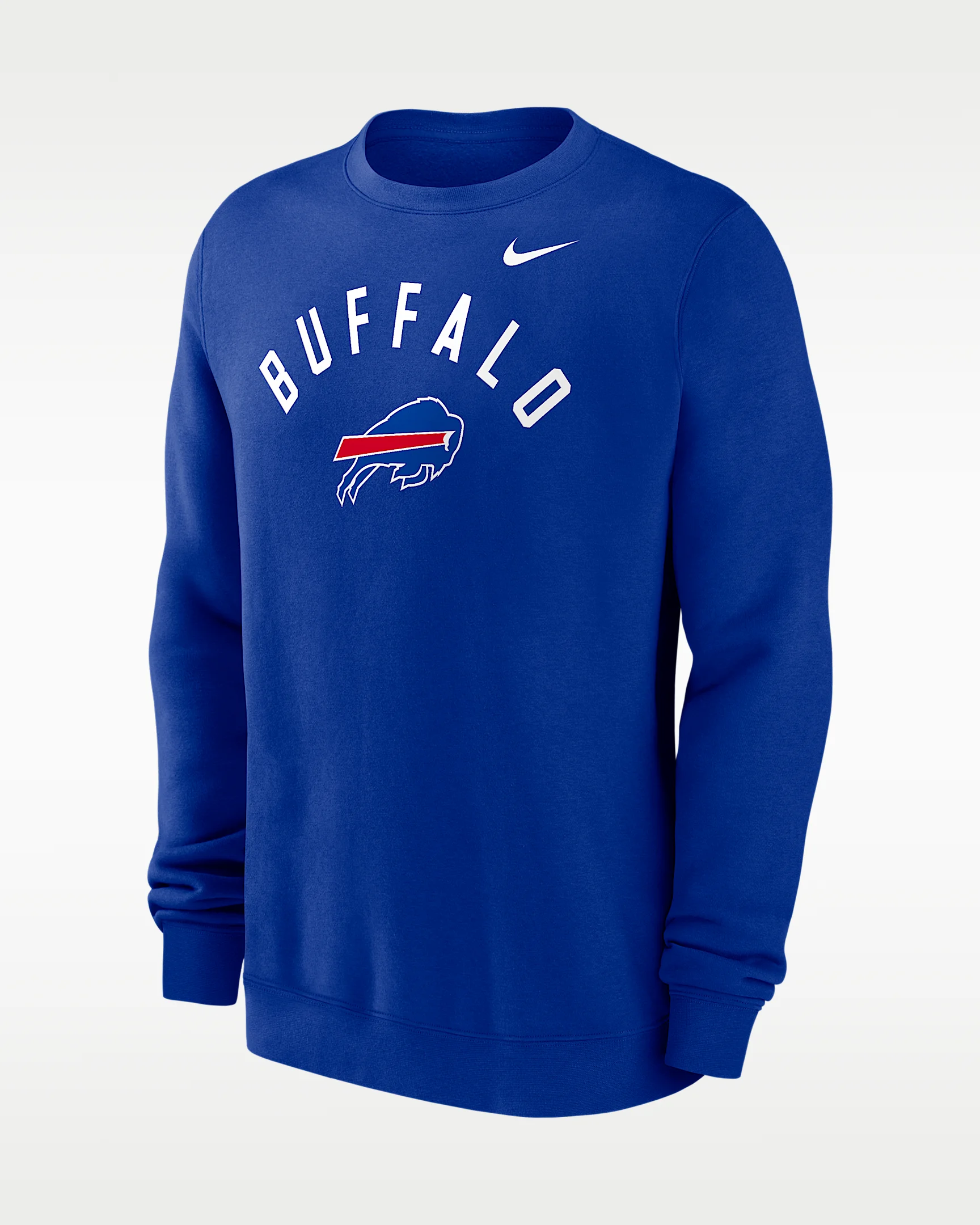 Buffalo Bills Club Men's Nike NFL Pullover Crew - 1