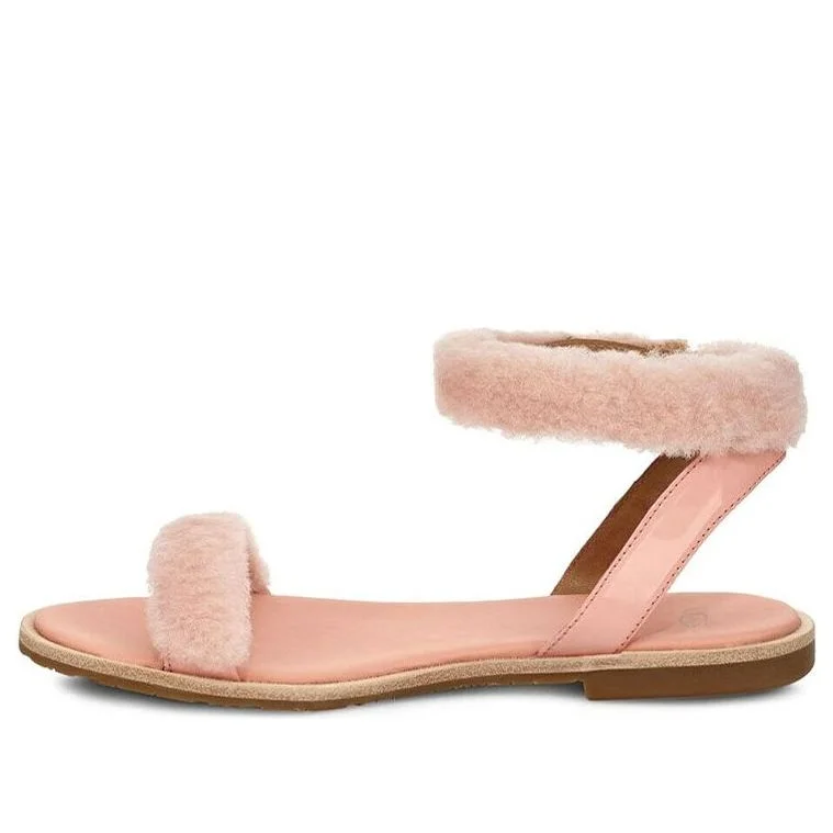 (WMNS) UGG Fluff Springs Lightweight Cozy Casual Sandals Pink 1101438-SSET - 1