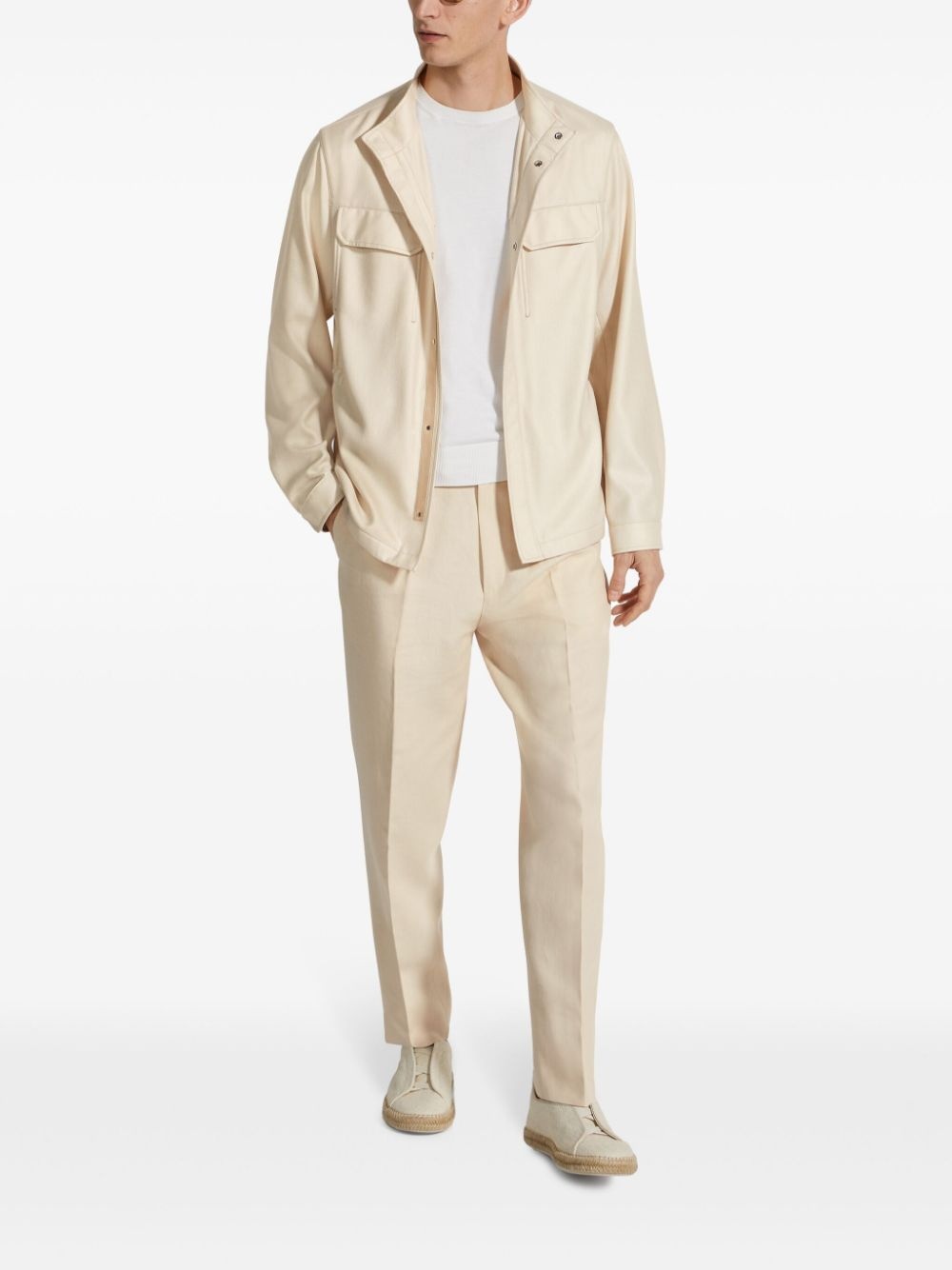 concealed-fastening jacket - 2