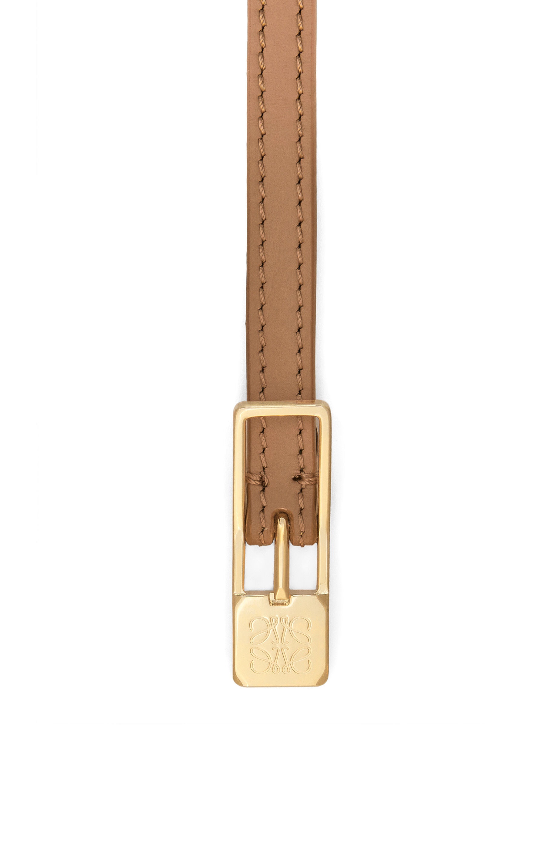 Amazona padlock belt in smooth calfskin - 2