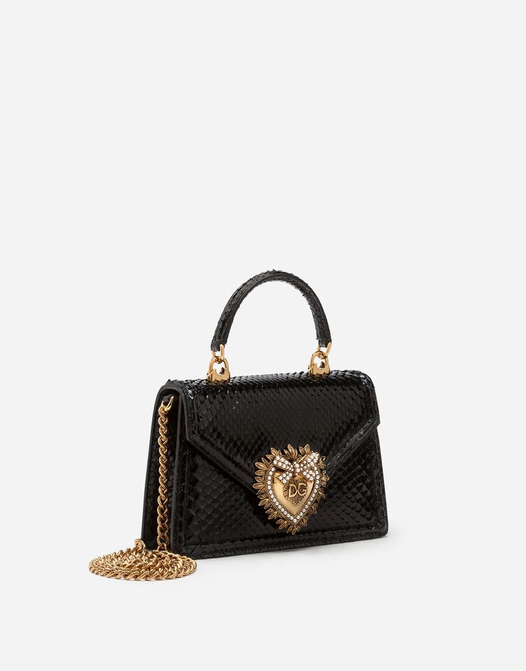 Small Devotion bag in python skin - 2