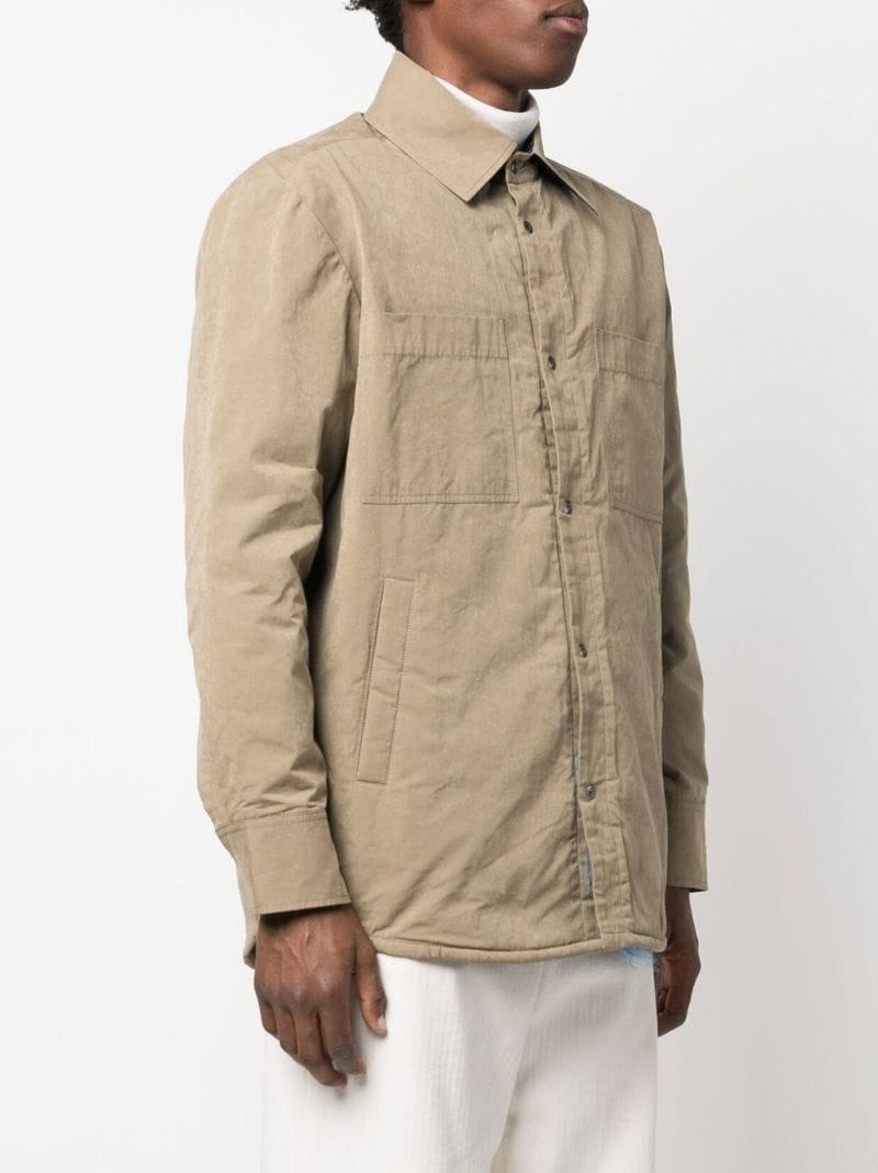 long-sleeve shirt-jacket - 3