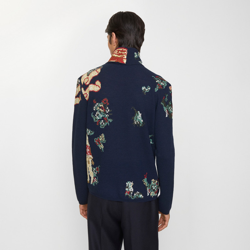 Heraldic Knight Wool Sweater 3