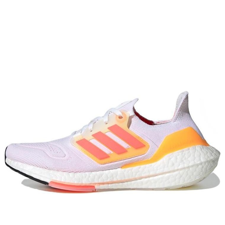 (WMNS) adidas UltraBoost 22 'White Flash Orange' GX5595 - 1