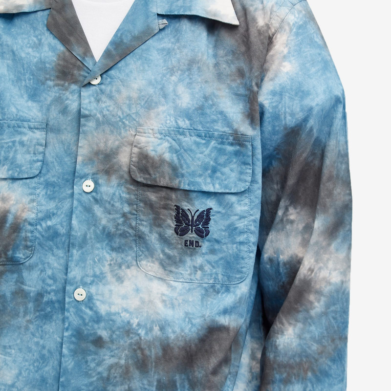 NEEDLES END. x Needles 'Indigo Wash' Vacation Collar Shirt outlook