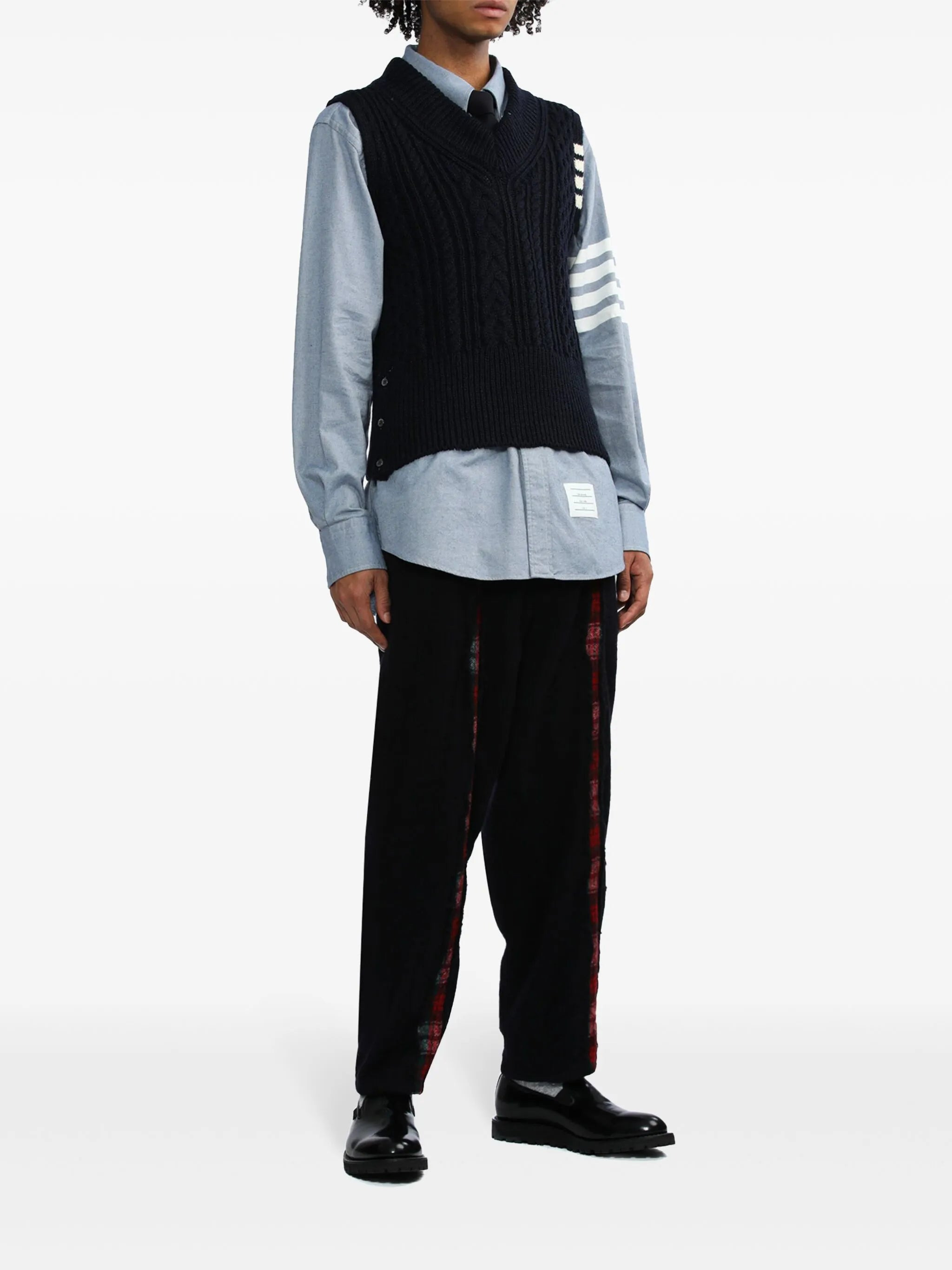4-Bar button-down shirt - 2