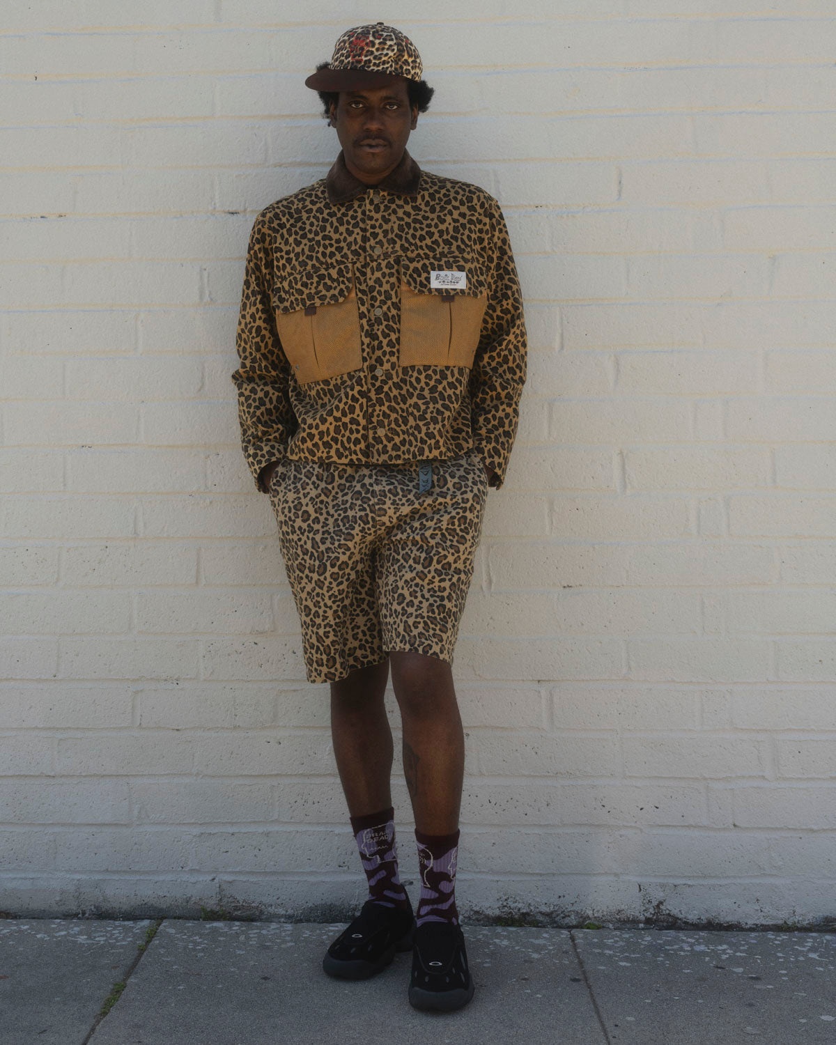 Twill Climber Short - Leopard - 4