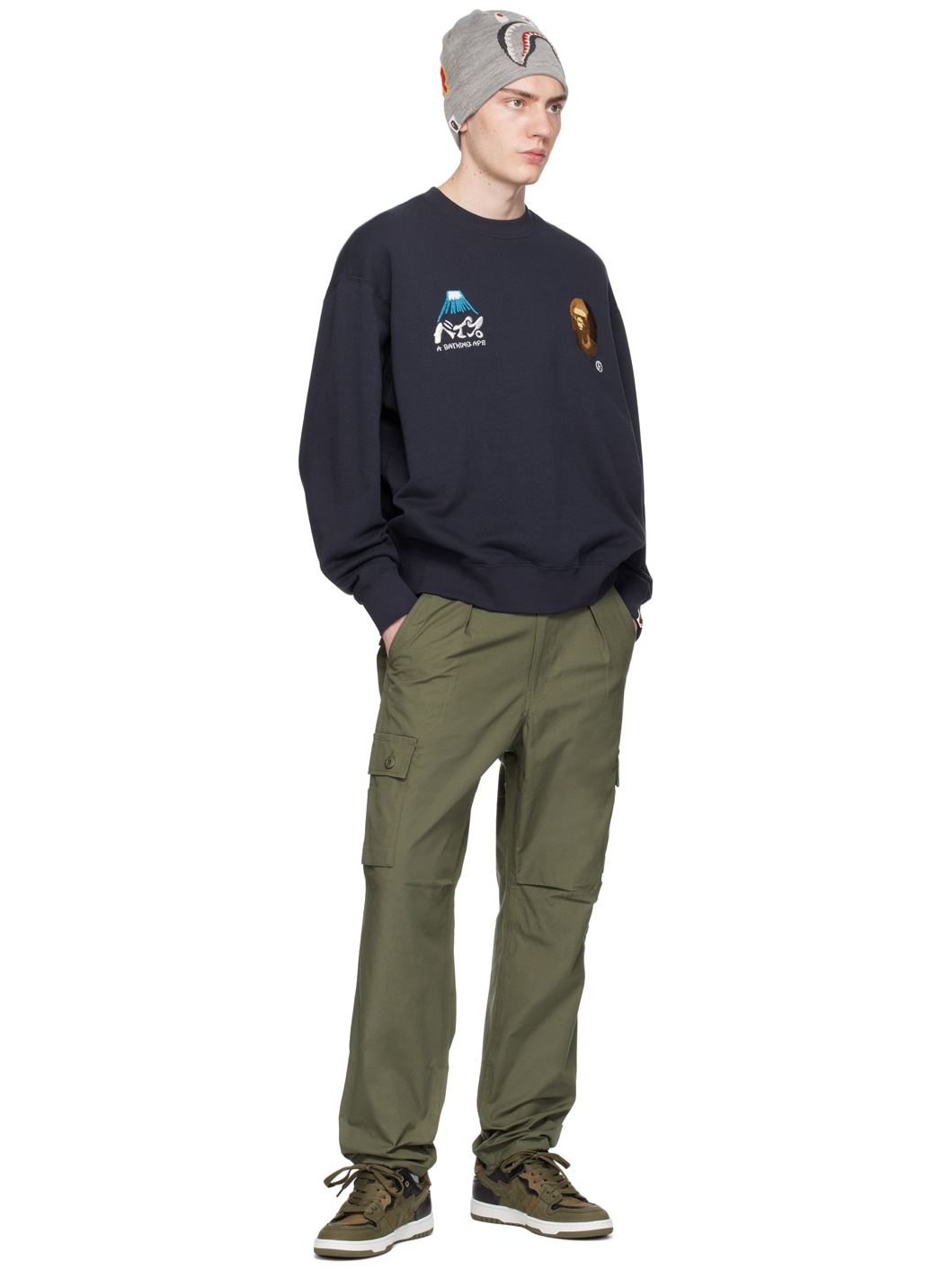 Navy Souvenir Sweatshirt - 4