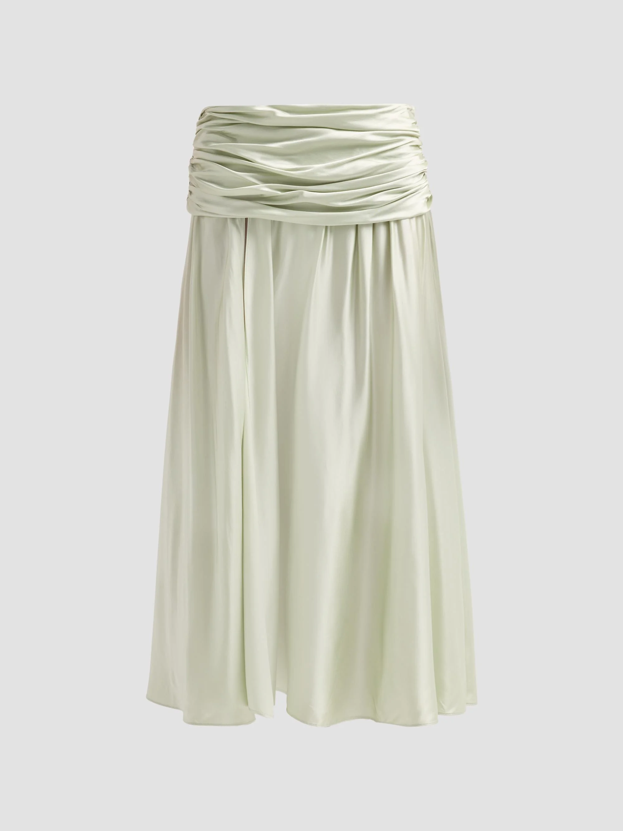 Women's Gianna Draped Midi-Skirt - Mint - 1