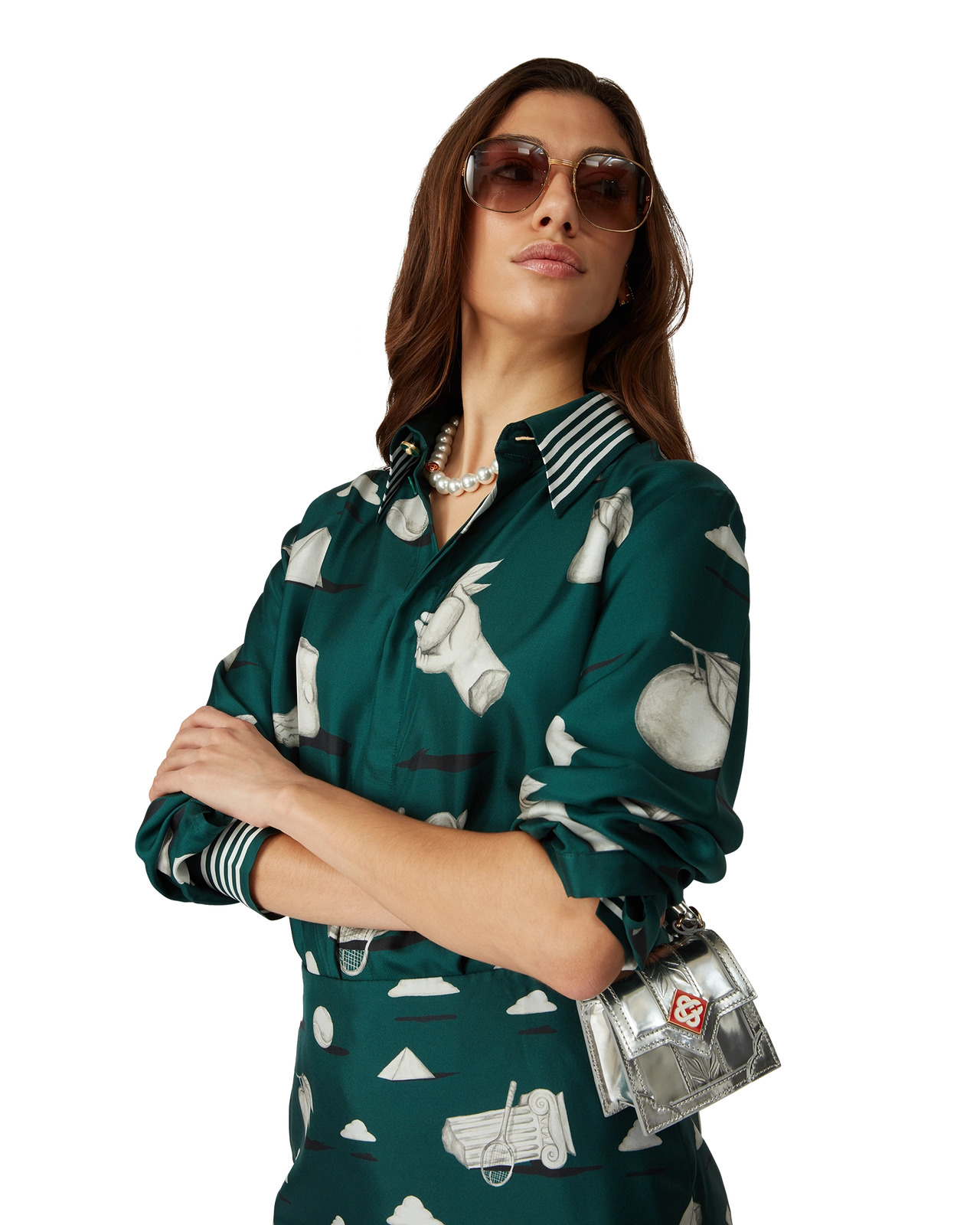 Metaphysical Silk Shirt | Casablanca Paris - 9