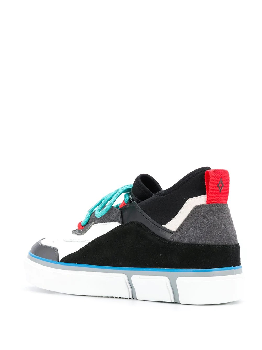 Vulcanized panelled sneakers - 3