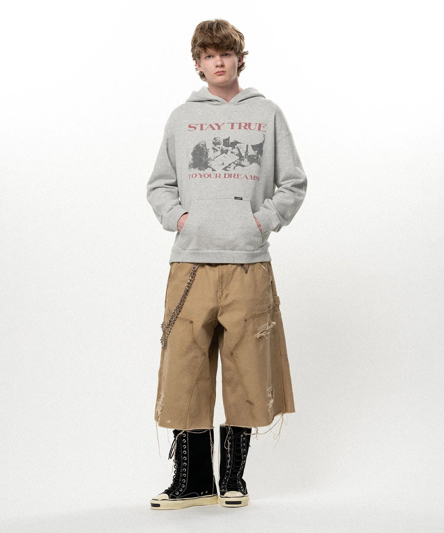 BORO Duck Painter Bermuda Shorts - 1