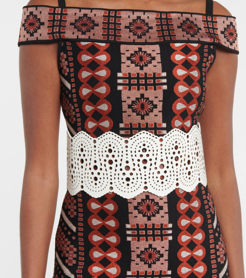 Alaïa Leather corset belt outlook