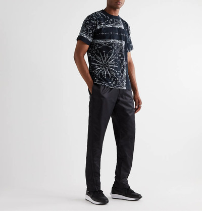 sacai + Dr. Woo Bandana-Print Cotton-Jersey T-Shirt outlook