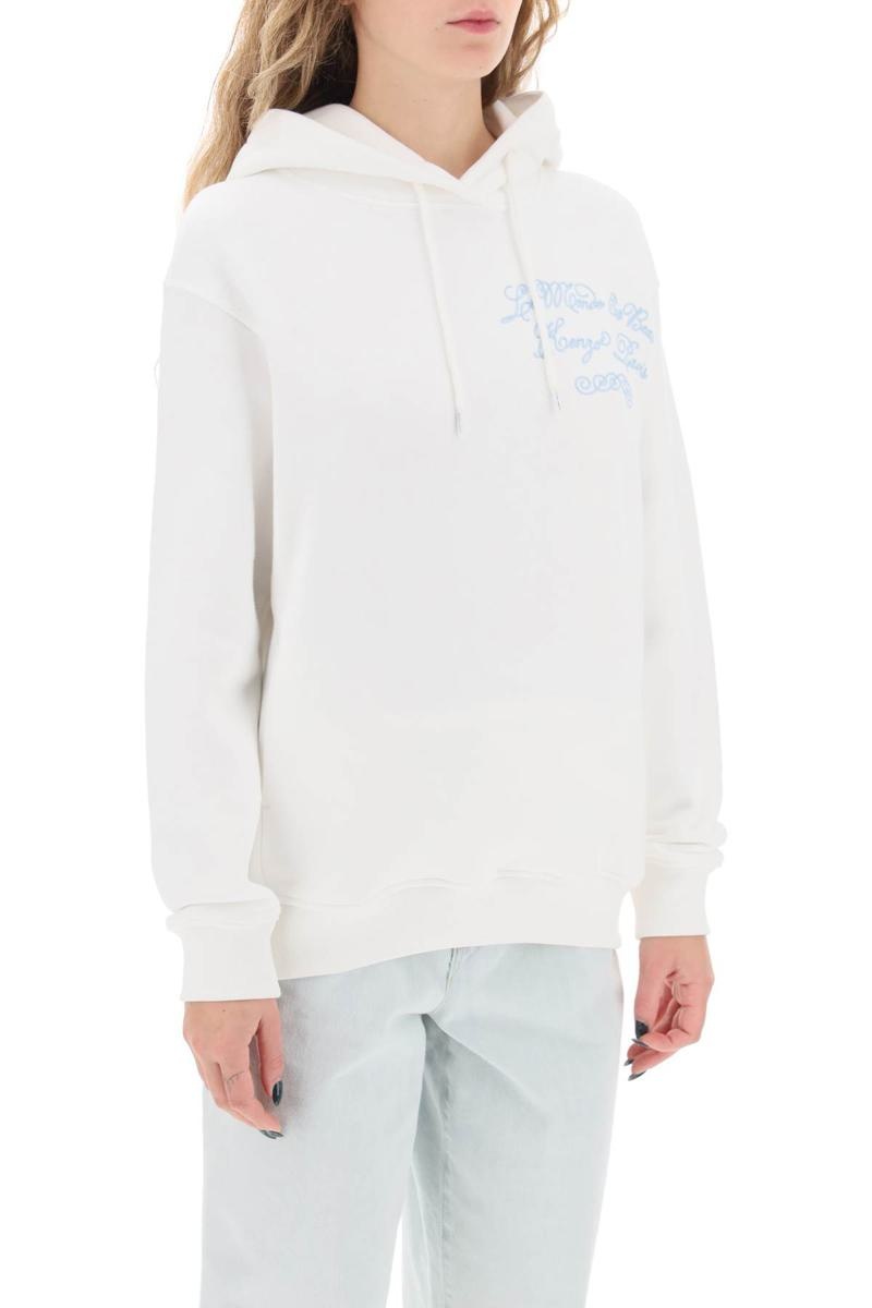 KENZO WORLD EMBROIDERED HOODIE - 2