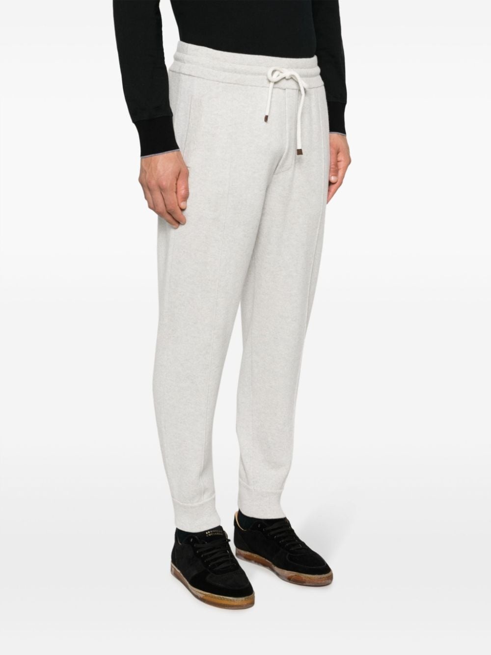 cashmere track trousers - 3